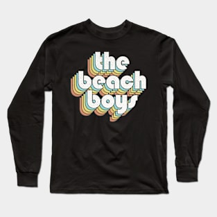 Retro The Beach Boys Long Sleeve T-Shirt